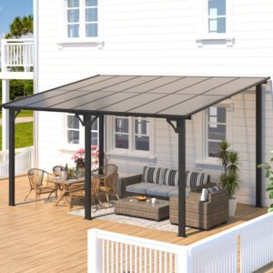 Aluminum Pergola with Canopy